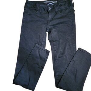 American Eagle Outfitters Black Super Stretch Jegging Pants Women's Size 6